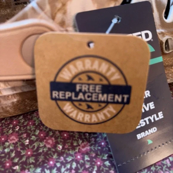 MENS CLOGS- size **9 RUGGED SHARK- NWT-Floatable-Camo Tan I - Picture 5 of 8